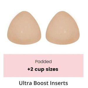 BOOMBA Ultra Boost Inserts (New) (Beige Color) (Size Small) (A/B) (Wedding)